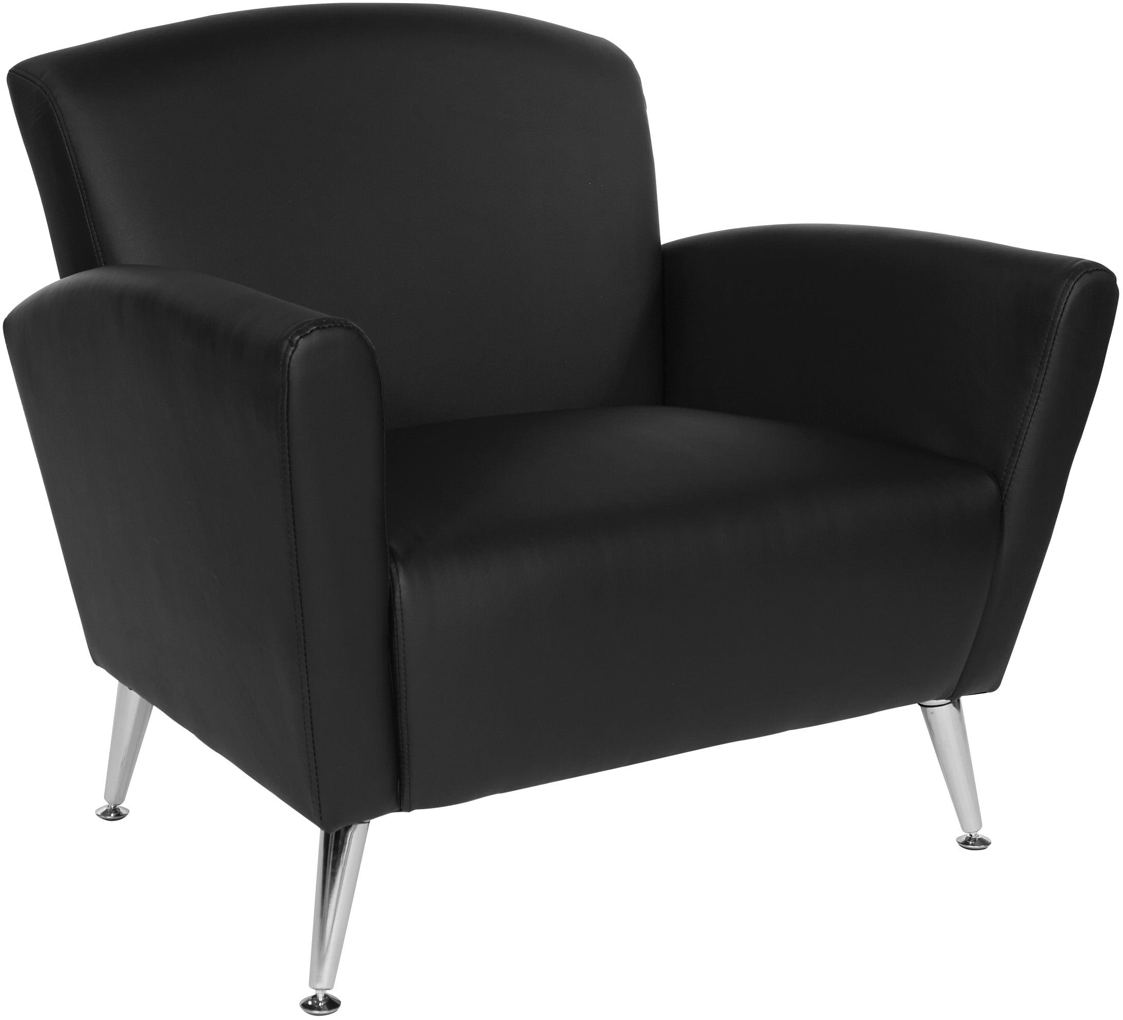 Office Star Club Chair [SL50551] - Ergonomic Office Chair for Home & Business - Perfect for Workstations, Conference Rooms & Home Offices
