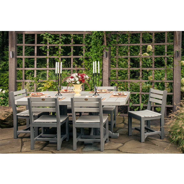 4ft x 6ft Rectangular Folding Table - Poly Plastic Outdoor Picnic Party Table - Portable Lightweight for Camping, BBQs, and Events