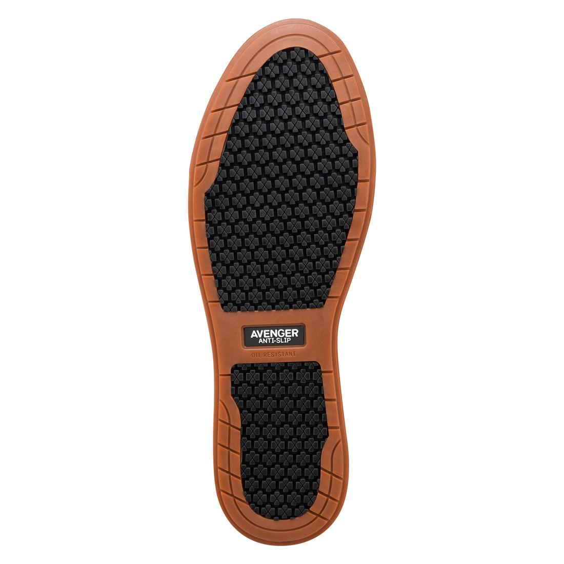 Swarm Aluminum Toe SD10 Work Shoes for Men - Brown Safety Boots with Steel Toe Protection | Durable & Comfortable for Construction, Warehouse & Industrial Work