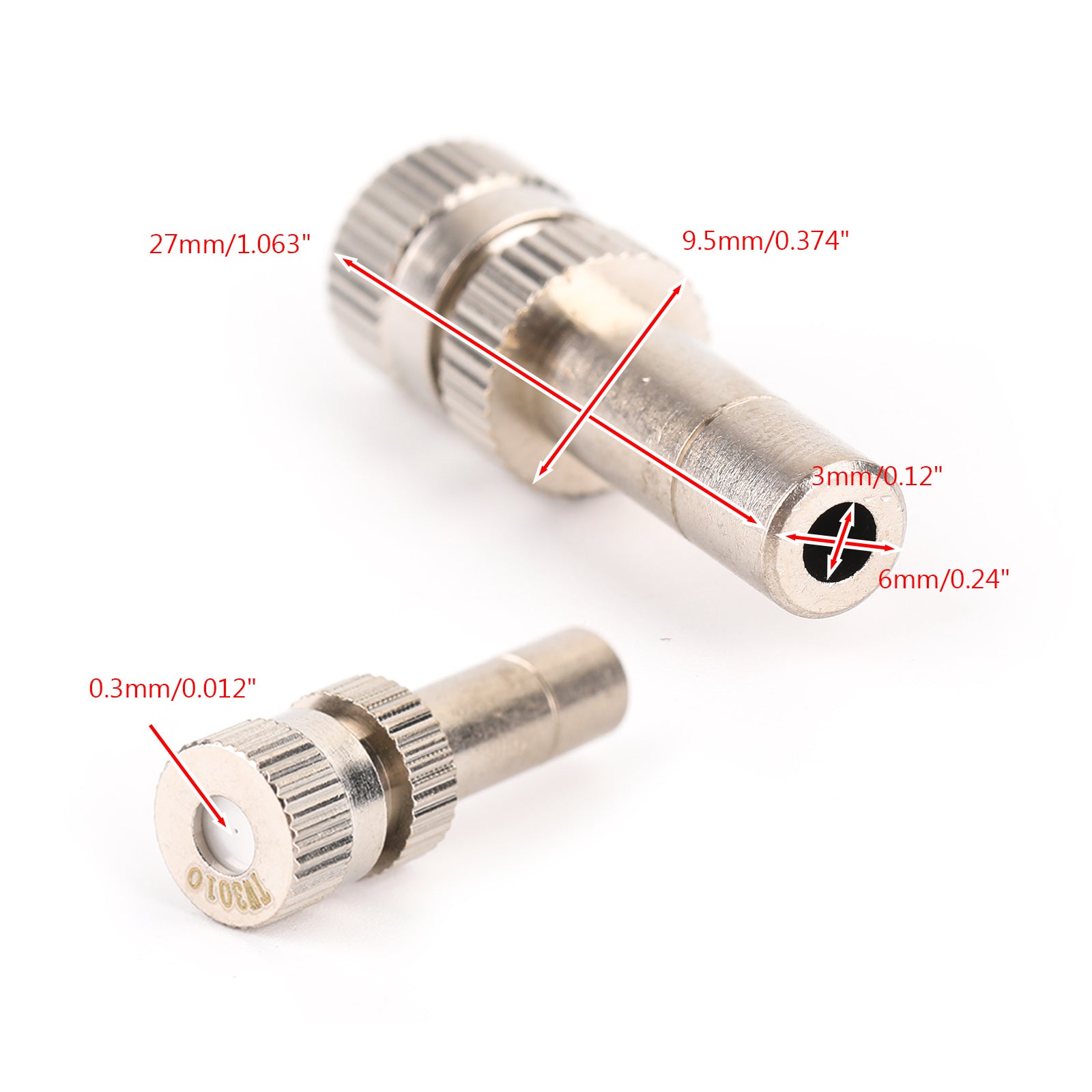 10X High-Pressure Misting Nozzles - 0.012