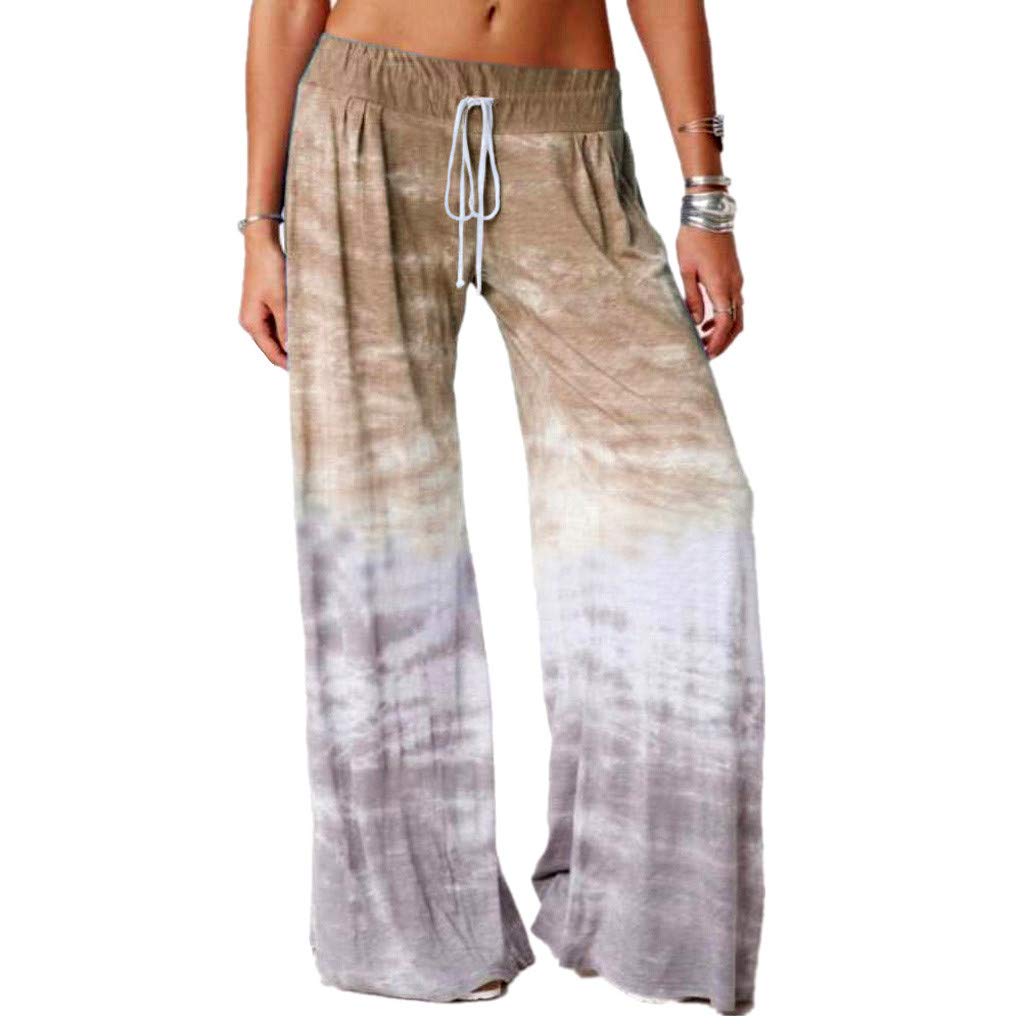 SHUIXA Women's High Waisted Sweatpants - Yoga Lounge Pants with Drawstring & Pockets - Loose Fit Joggers for Workout, Running, Travel & Home Comfort