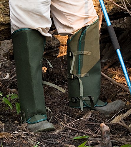 Snake Proof Leggings - Durable Wire Mesh Snake Chaps for Hiking & Outdoor Protection | Ideal for Hunting, Camping & Bushwhacking