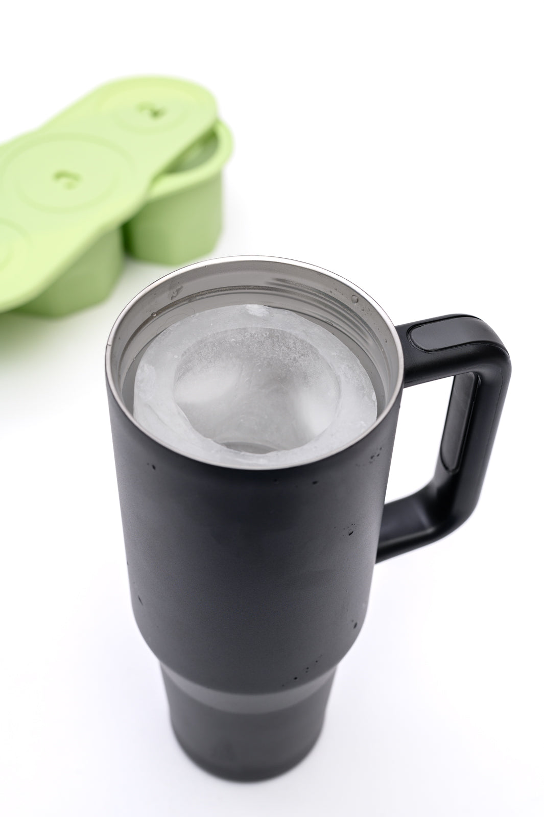 40oz Frosty Filled Tumbler Ice Molds - Watermelon Flavor | Perfect for Summer Drinks, Cocktails & Iced Beverages