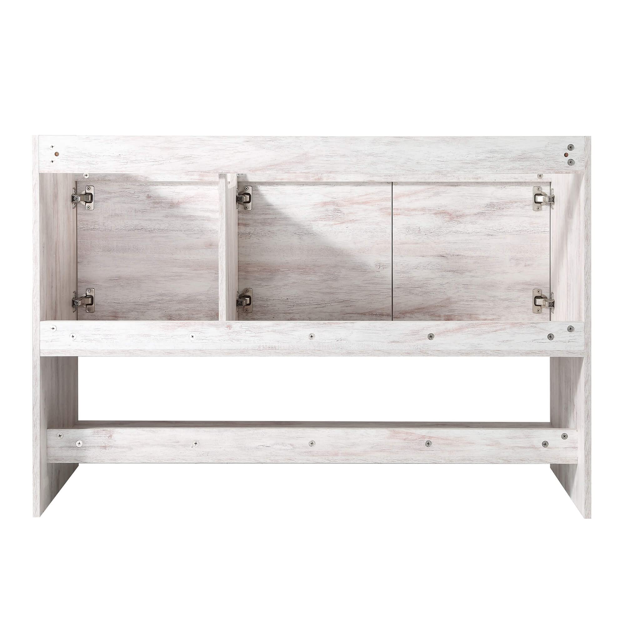 Fine Fixtures Phoenix 48 Inch Bathroom Vanity with Sink – Modern White Vanity with Soft-Close Doors & Storage Drawers for Small Bathrooms | Durable Construction | Easy Installation | Perfect for Master Bath, Guest Bath & Powder Room Remodeling