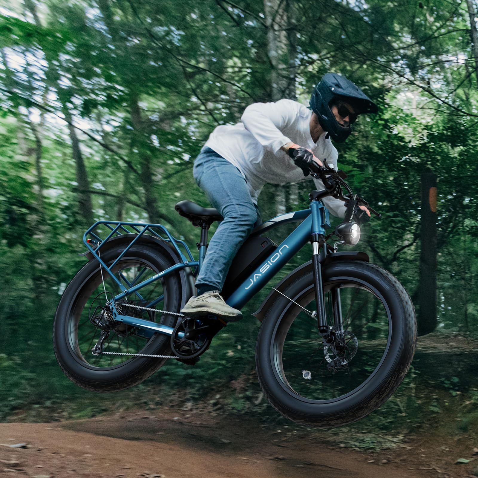 **Jasion EB5 MAX 1500W Electric Bike for Adults - 48V 15Ah (720Wh) Battery, 26
