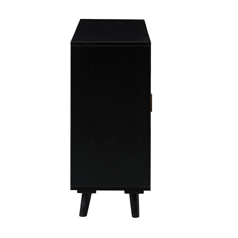 Dario 3-Door Accent Cabinet - Stylish Storage Solution for Living Room, Bedroom & Entryway | Solid Wood Furniture for Home Decor