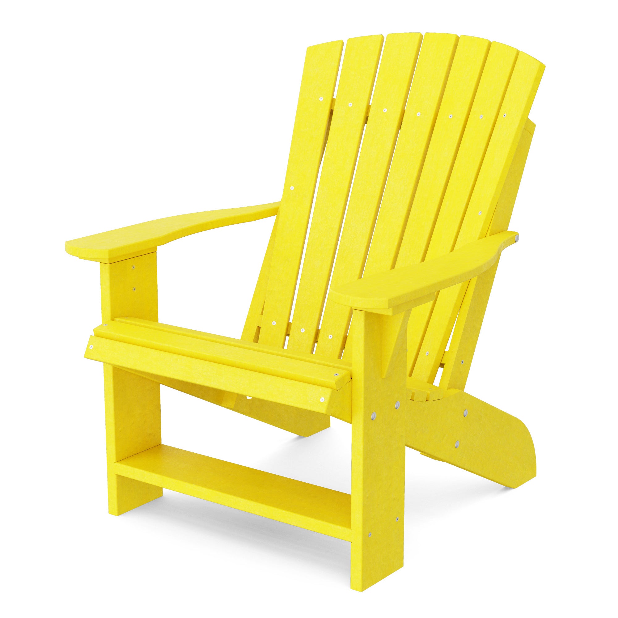 Premium Heritage Adirondack Chair - Solid Wood Outdoor Patio Furniture for Garden, Deck, Poolside & Backyard Relaxation
