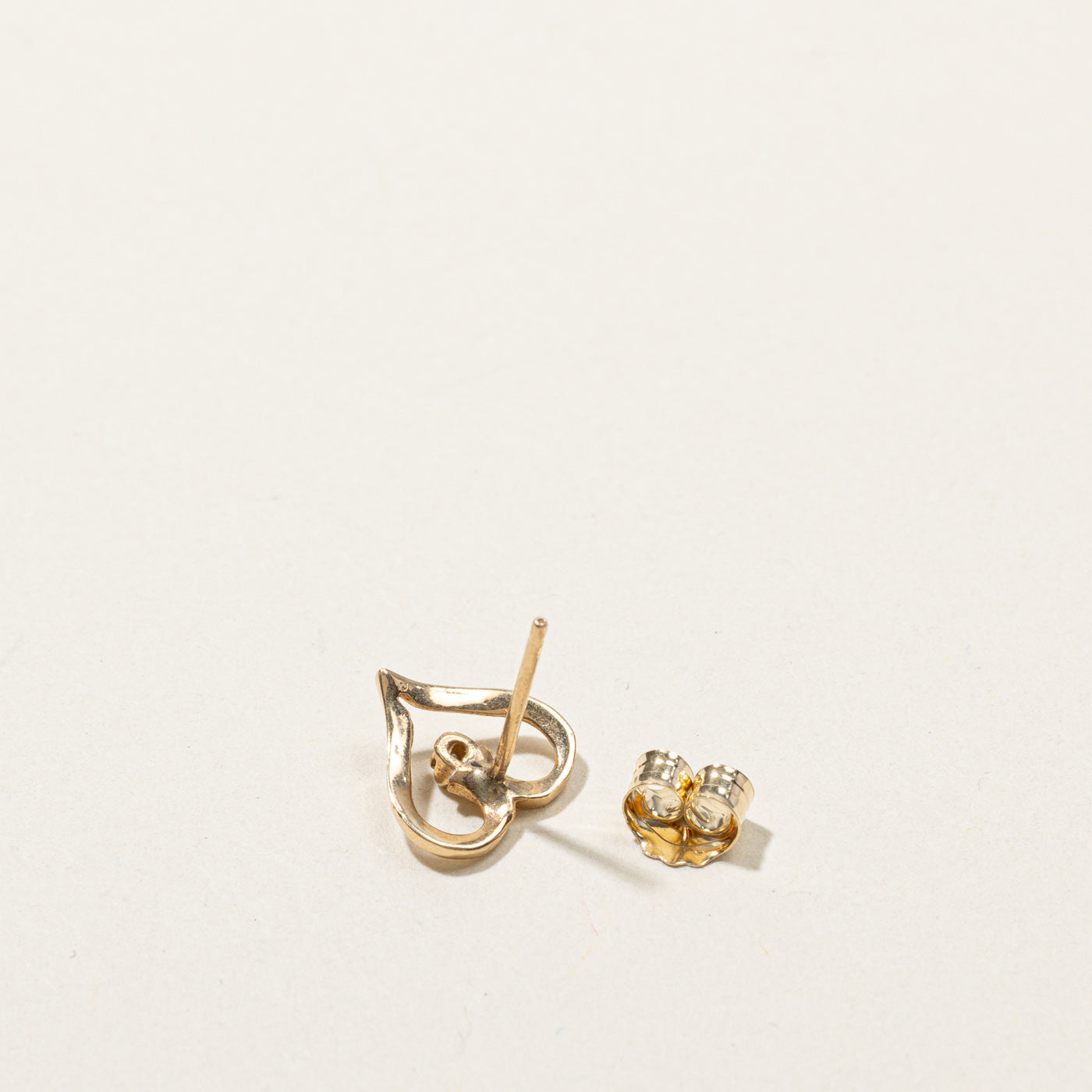 0.005ctw Diamond Heart Earrings for Women - 14K Gold Stud Earrings for Valentine's Day, Anniversary & Romantic Gifts | Perfect for Date Nights, Weddings & Special Occasions