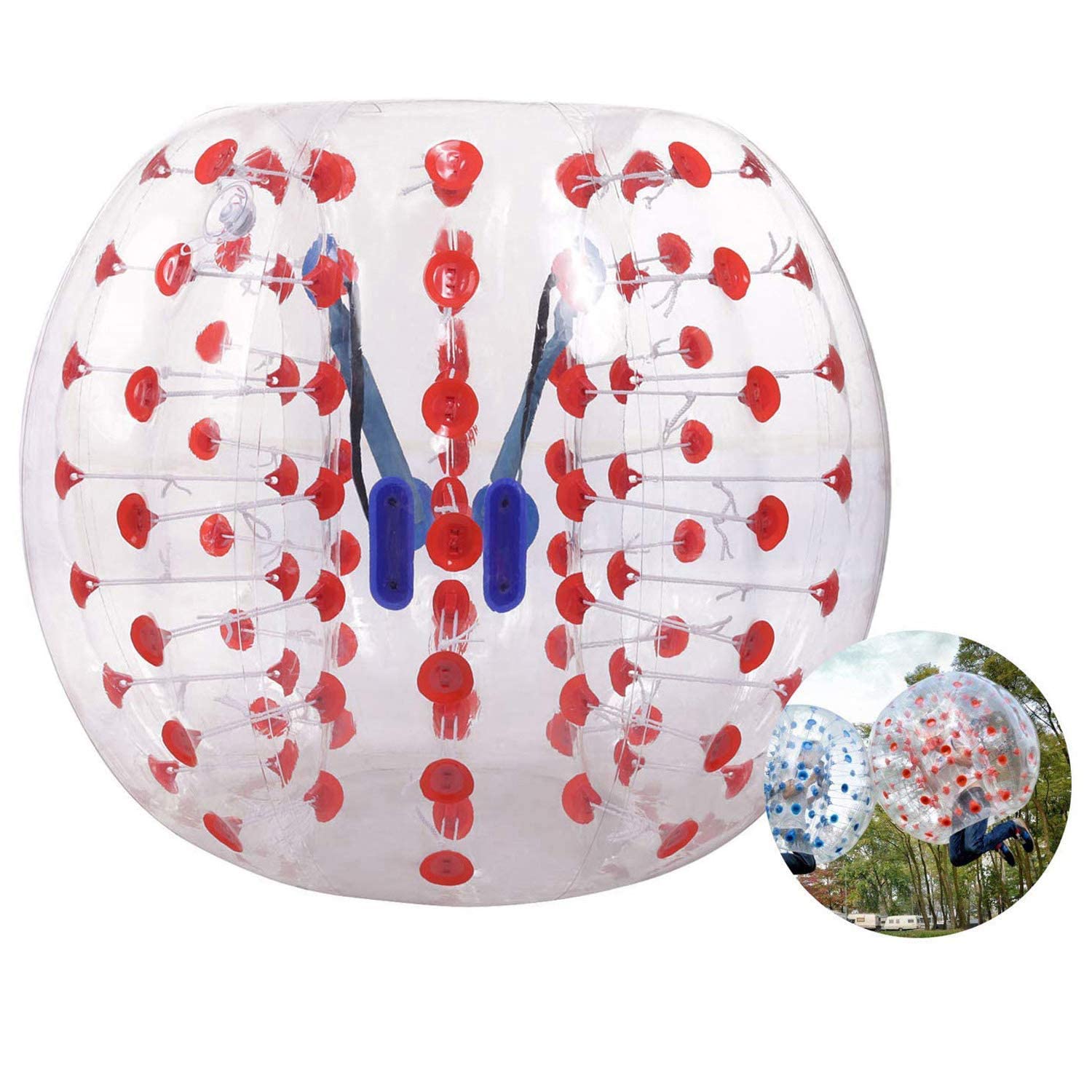 Best Hurbo Inflatable Bumper Ball - Giant Bubble Soccer Ball for Adults & Kids - Perfect for Backyard Games, Team Building & Birthday Parties