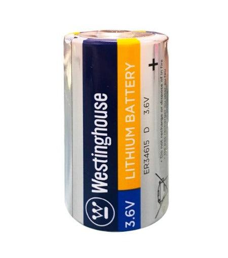 ER34615 3.6V Lithium D Size Battery - Long Lasting Power for Medical Equipment, Security Systems & Industrial Devices (10-Pack)
