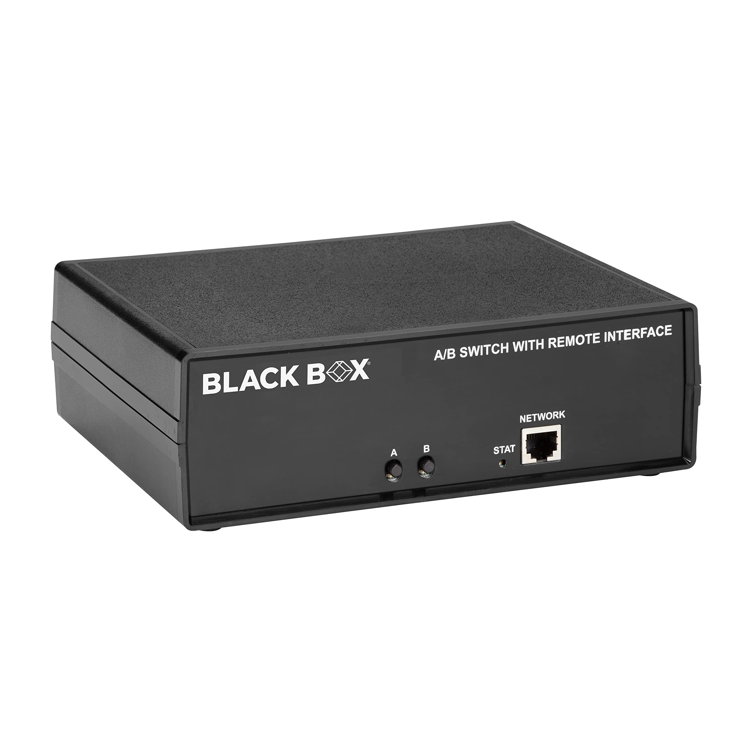 Black Box DB9 A/B Switch Latching Controlled Ethernet RS232 Dry Contact for Network and Serial Device Management