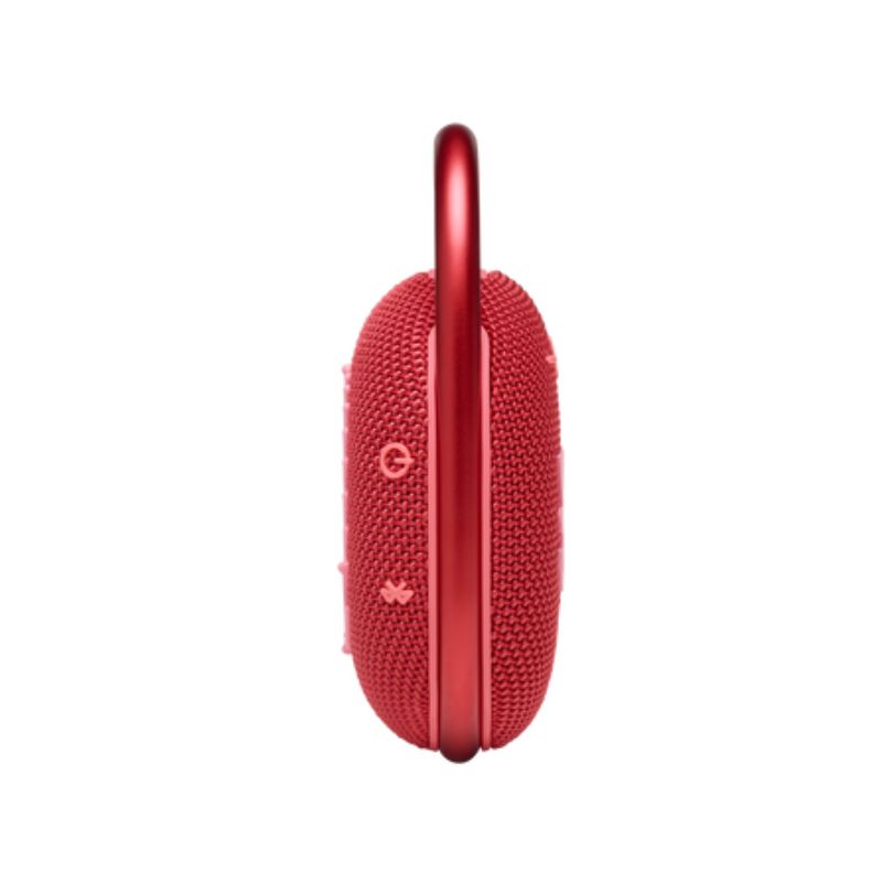 JBL CLIP 4 Portable Bluetooth Speaker with Waterproof Design - Red | Perfect for Outdoor Adventures, Beach Parties & Shower Music
