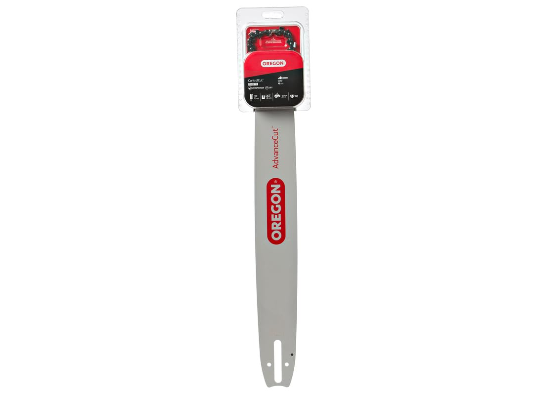 Oregon 20-Inch Replacement Chainsaw Bar and L81 AdvanceCut Chainsaw Chain Combo - 81 Drive Links, .325