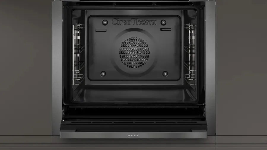 Neff 60cm Built-In Pyrolytic Oven with Steam Function - N50 B5AVM7AG0A | Perfect for Baking, Roasting & Self-Cleaning in Modern Kitchens
