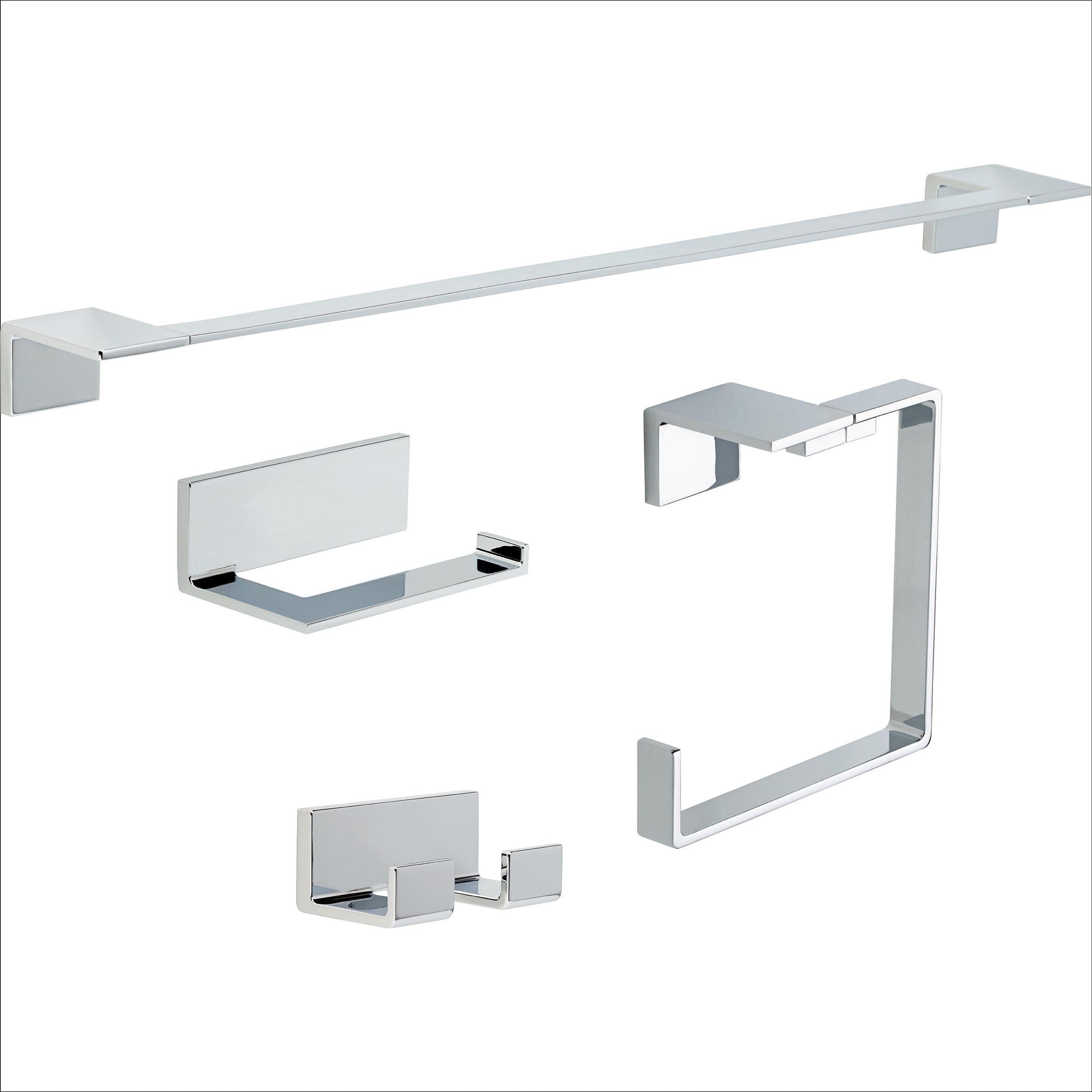 Delta Vero 4-Piece Bathroom Hardware Set - 24