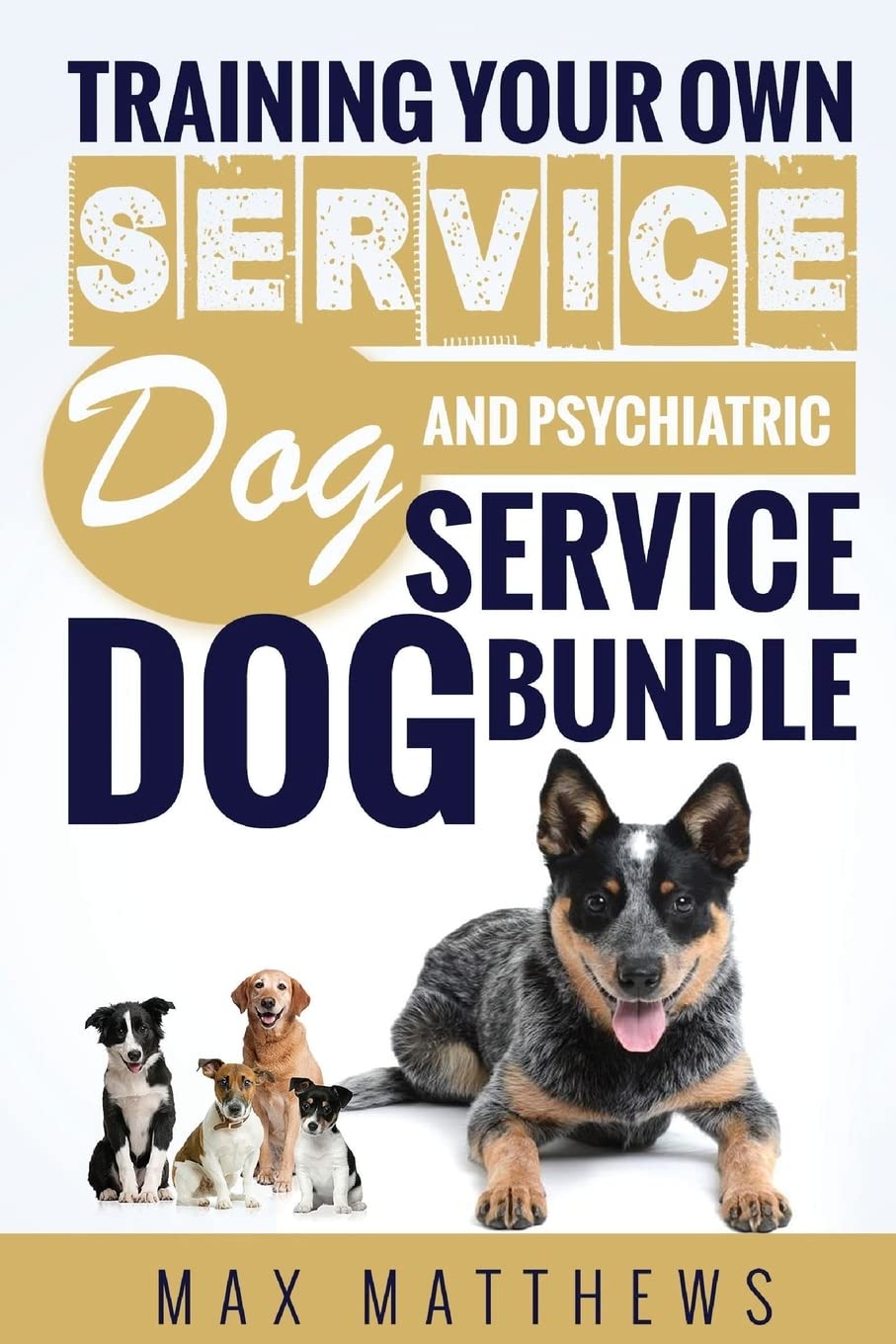 Service Dog Training Guide: How to Train Your Own Service Dog & Psychiatric Service Dog - Complete Bundle for Emotional Support & Disability Assistance