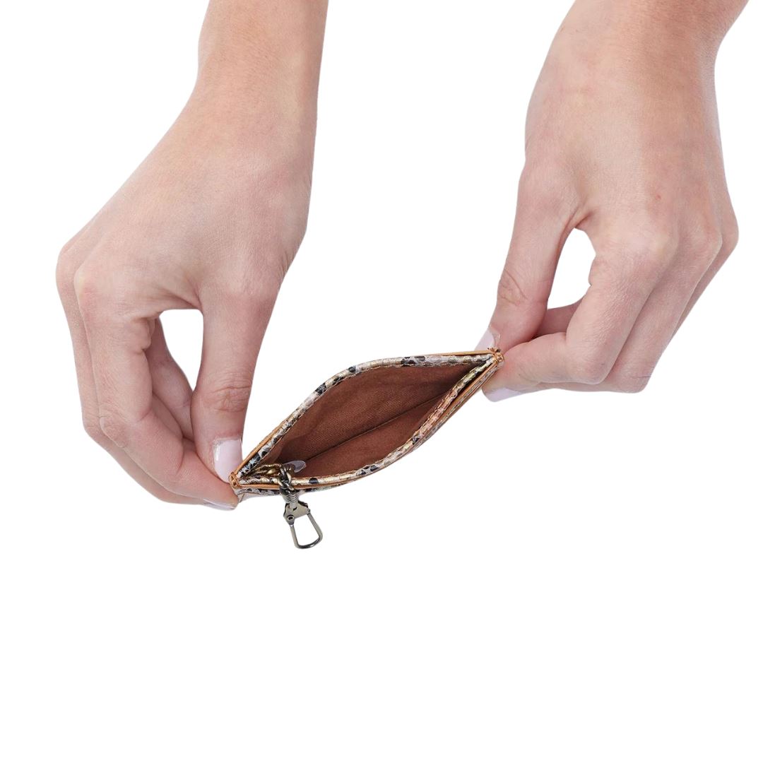 HOBO MAX Slim RFID Blocking Leather Card Holder - Secure & Stylish Wallet for Credit Cards, ID, and Cash - Perfect for Travel, Business, and Everyday Use