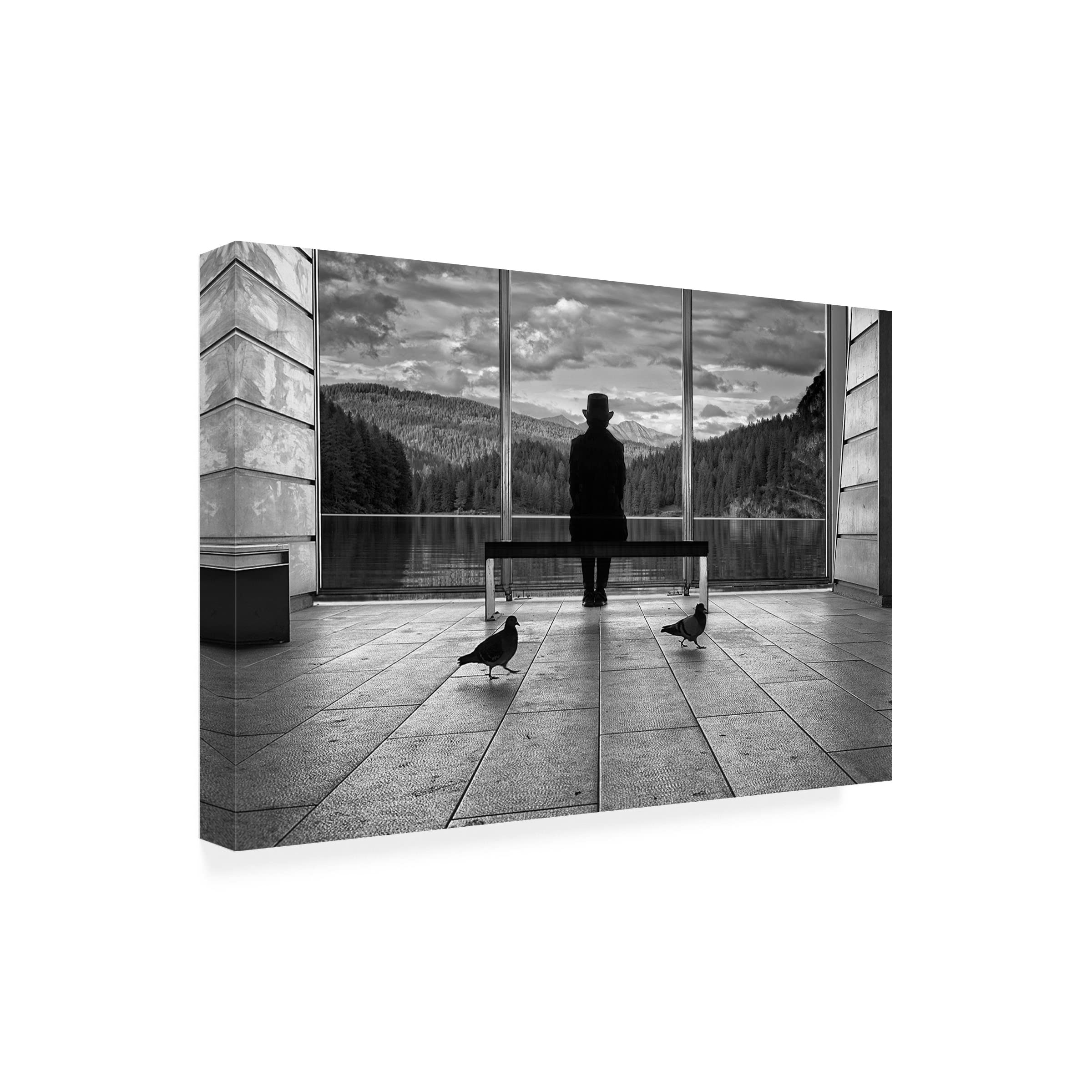 Waiting For Tomorrow Canvas Art Print by Francesco Deste - Modern Wall Decor for Living Room, Bedroom & Office | Trademark Fine Art Collection