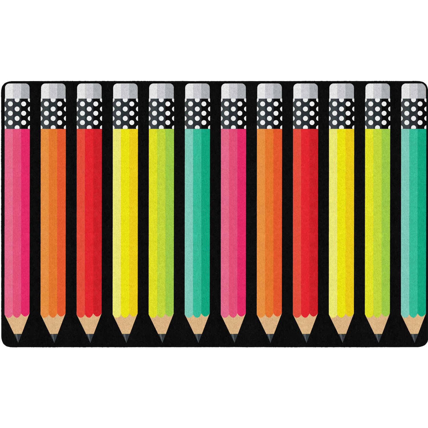 Black & White Stylish Bright Colored Pencils for Drawing, Sketching, and Coloring - Perfect for Artists, Students, and DIY Craft Projects