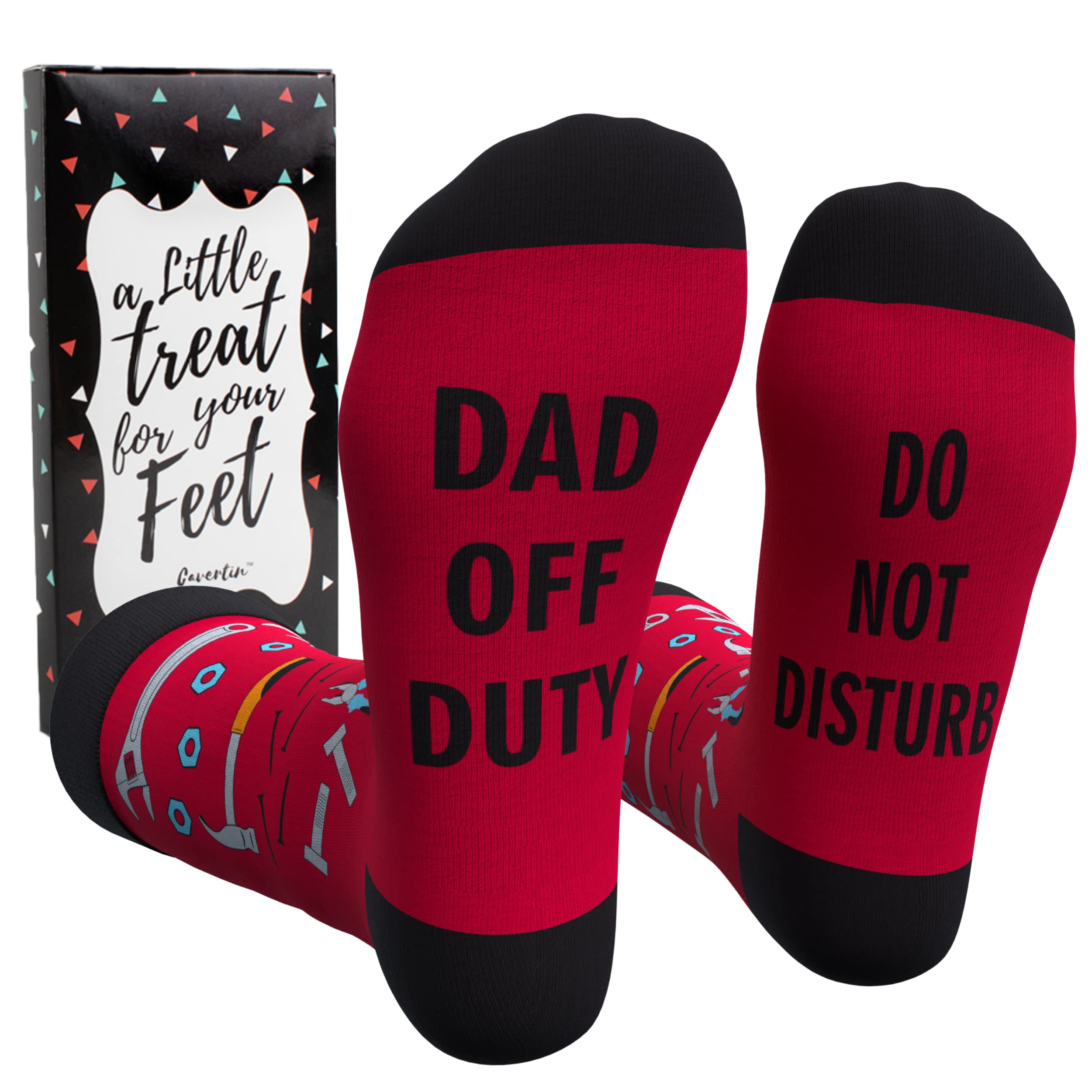 Funny Father's Day Socks for Men - Novelty Grandpa & Dad Gifts in Gift Box - Perfect Christmas Present for Dad, Husband, or Grandfather - Great for Holidays, Birthdays & Special Occasions