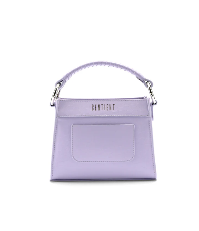 Panthera Mini Crossbody Bag in Lavender Cactus Leather - Vegan & Sustainable Luxury Handbag for Women | Perfect for Everyday Use, Date Nights & Travel Accessories