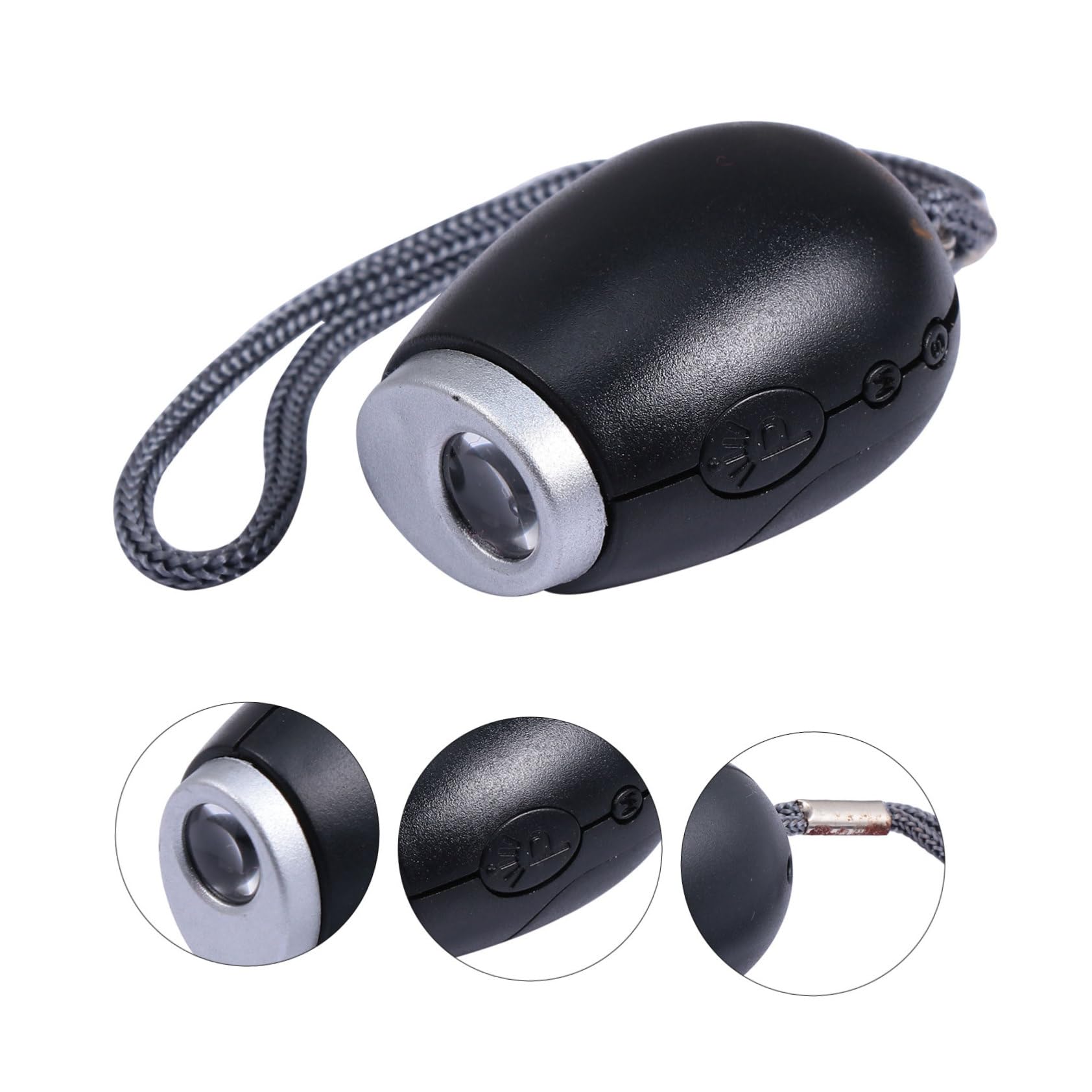 Cabilock 3-Pack Kids Digital LED Projection Alarm Clock Keychain - Portable Travel Clock with Ceiling Time Projector, Timer & Night Light | Perfect for Bedrooms, Travel, Gifts and School Use