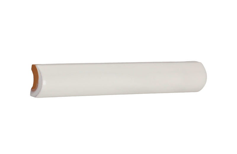 Kakel Mayfair Ivory White Decorative Molding 2 x 13 cm - Smooth Wavy Design for Home Wall Decor & Interior Design Projects - Perfect for Living Room, Bedroom, and Bathroom Renovations