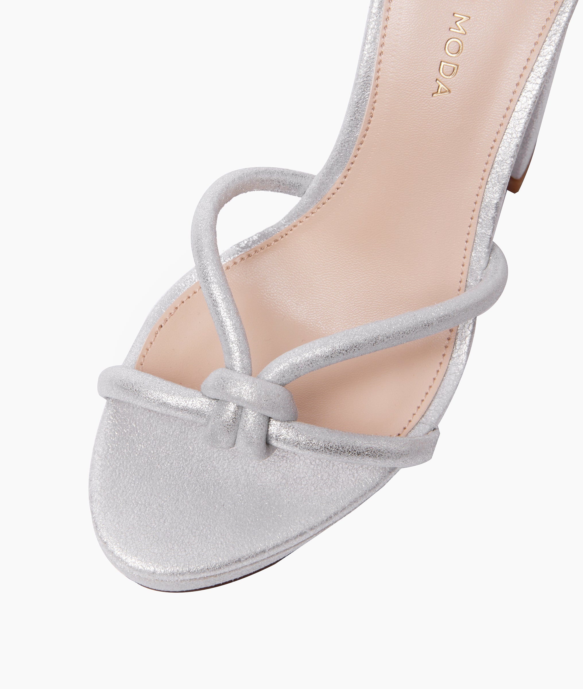 Gilian Platform Women's Comfortable Silver Sandals - Perfect for Beach, Vacation, and Summer Outfits