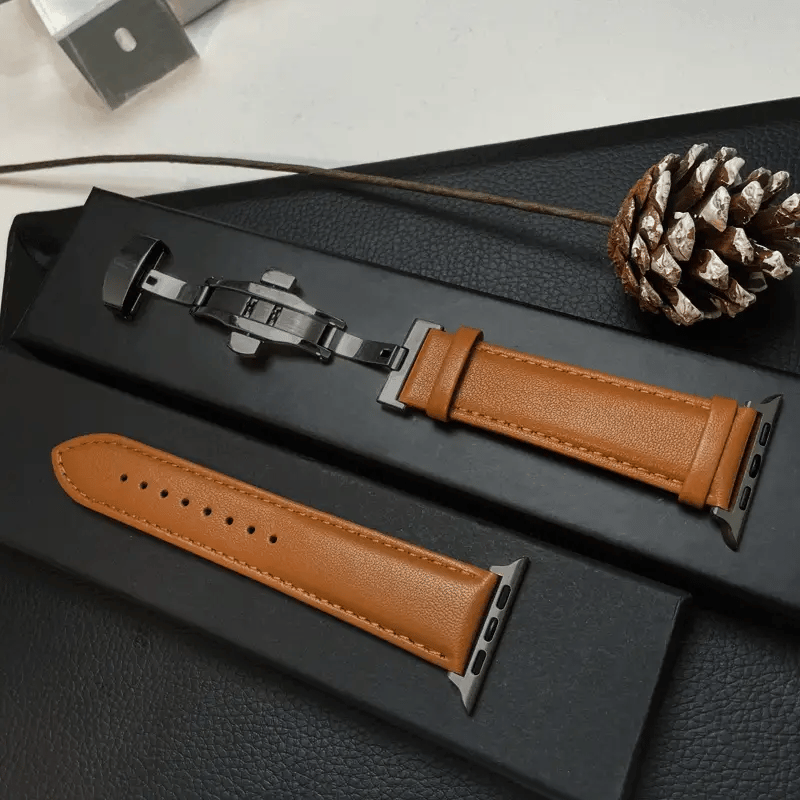 Luxury Genuine Leather Bracelet for Men & Women - Handmade Adjustable Wrap Bracelet - Perfect for Casual Wear, Gifts & Everyday Fashion Accessories