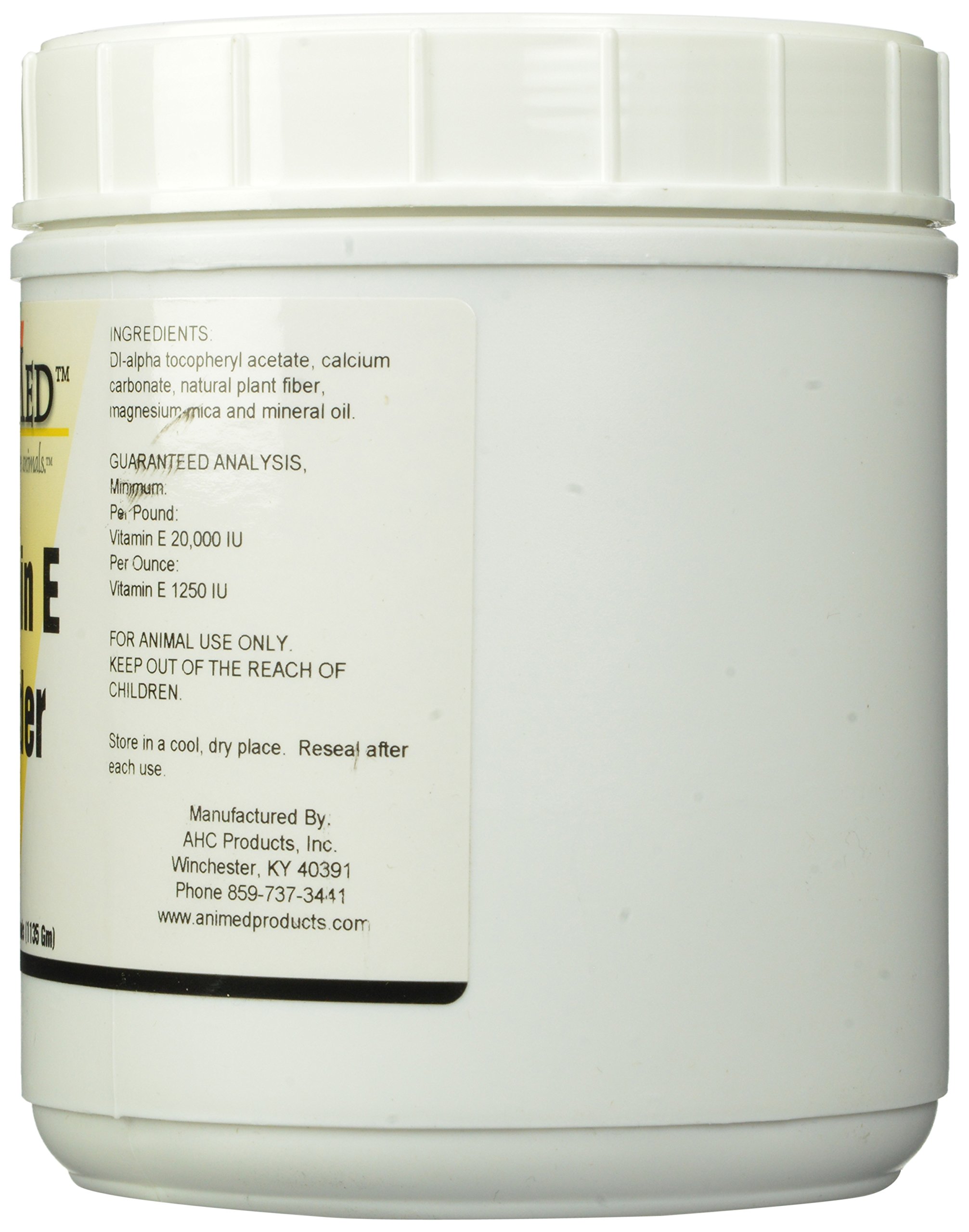 AniMed Vitamin E Powder Supplement for Horses - 2.5 lb | Supports Immune System & Muscle Function | Ideal for Performance Horses & Senior Equine Care