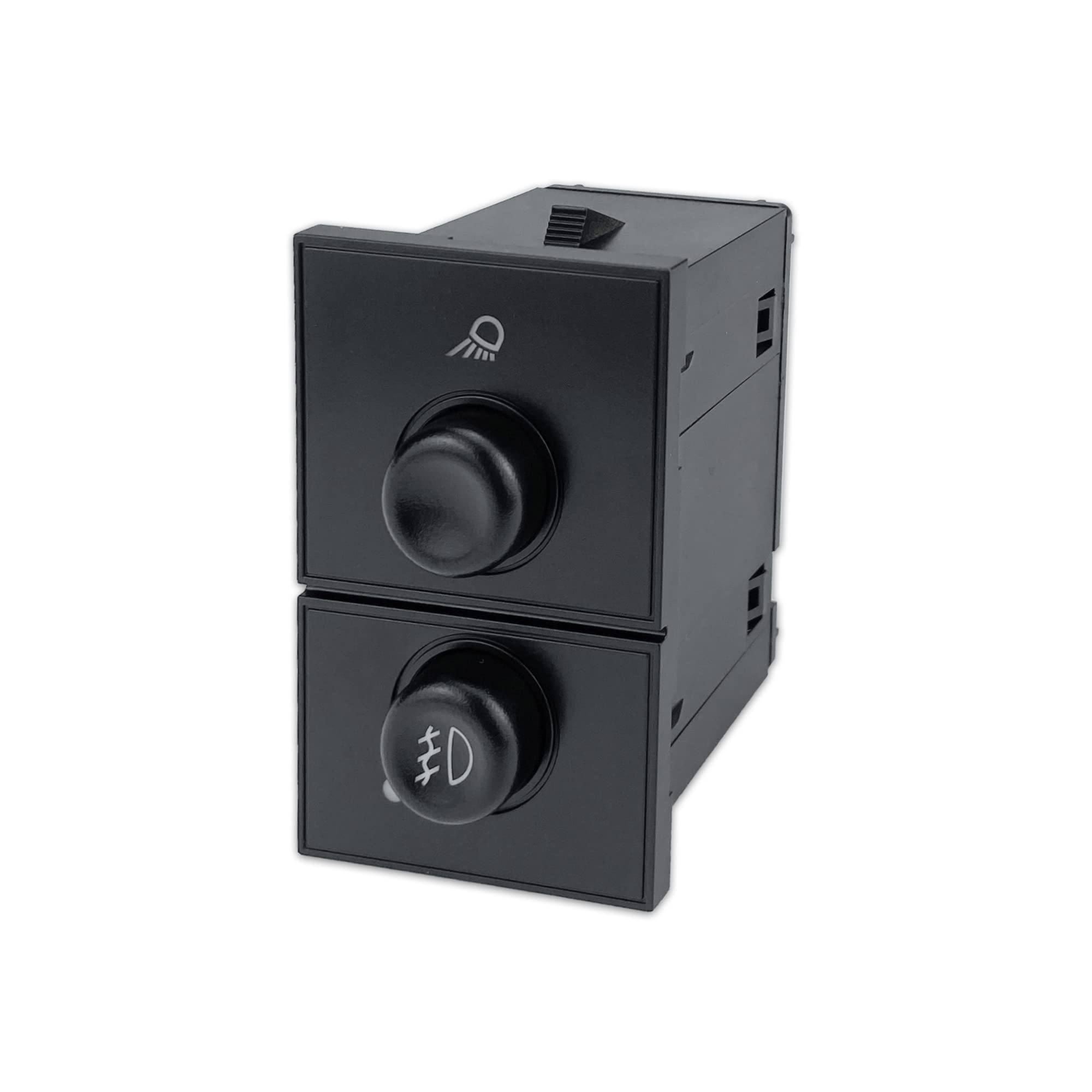 RLP Fog Light Switch & Cargo Lamp Switch Compatible with 2003-2006 Cadillac Escalade, Chevy Silverado 1500/2500/3500, GMC Sierra 1500/2500/3500 - Replaces 15143597 & 15076588 - Perfect for Off-Roading & Night Driving