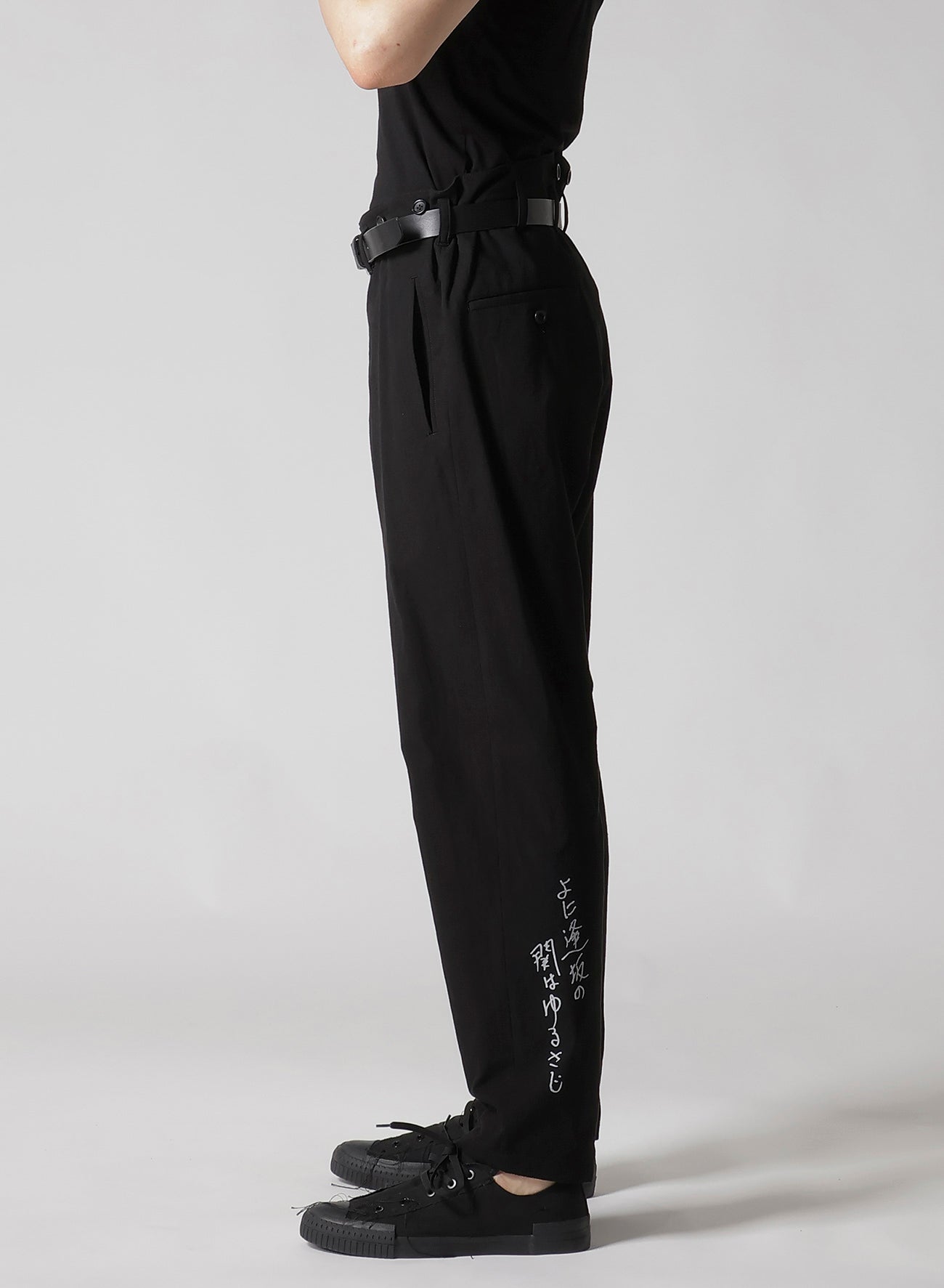 Stylish C/L Printed Message Slim Pants for Women | Trendy Casual & Workwear | Perfect for Office, Outings & Everyday Wear