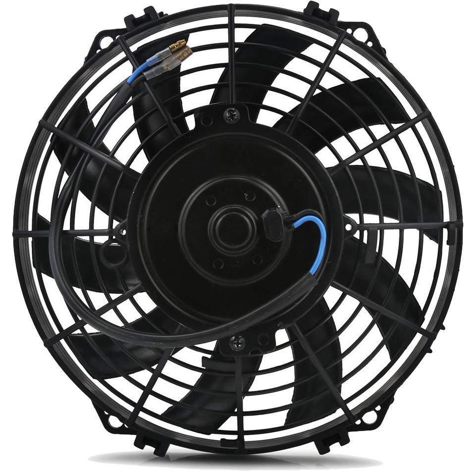 34 Row 6 10AN Transmission Oil Cooler with Electric Fan & Adjustable Temperature Controller - Heavy Duty Cooling for High-Performance Vehicles, Racing & Towing Applications