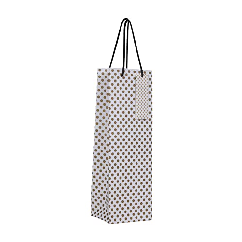 White and Golden Polka(Pack of 5)