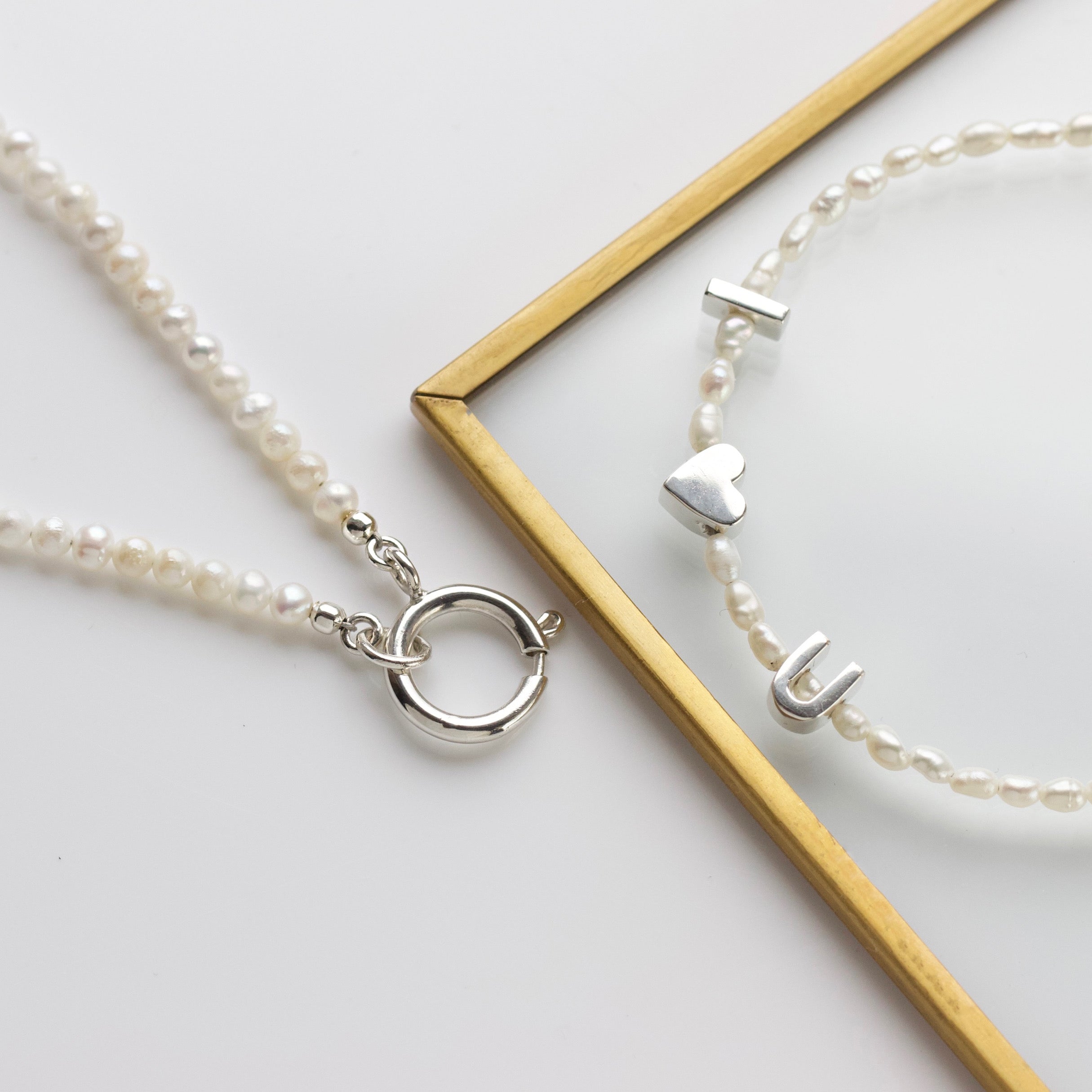 Custom Personalized Pearl Bracelet for Women - Elegant Handmade Jewelry Gift for Birthday, Anniversary & Special Occasions