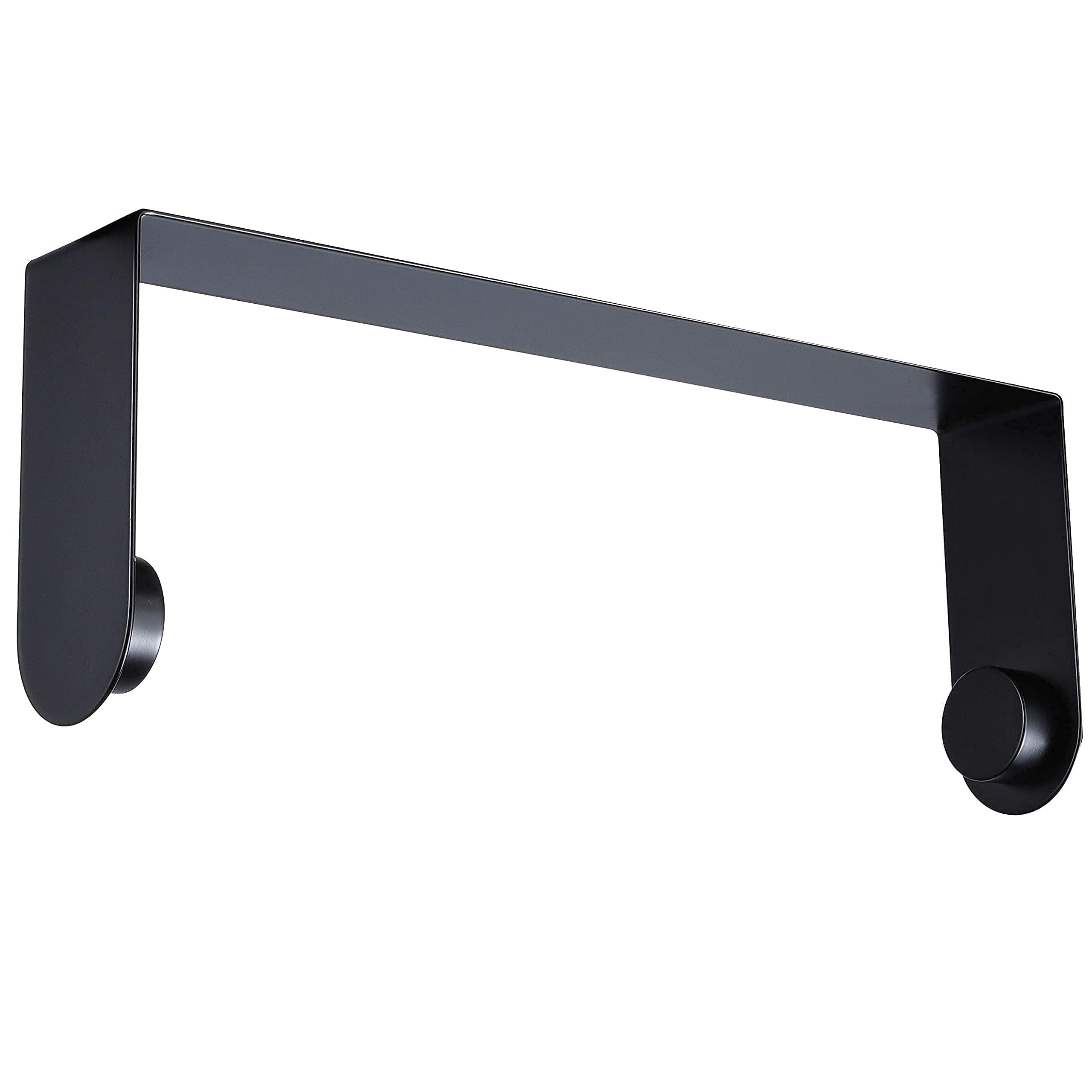 YIGII Self-Adhesive Toilet Paper Holder & Black Paper Towel Holder - Wall Mount, Stick-On for Bathroom & Kitchen - Premium SUS 304 Stainless Steel - Perfect for Small Spaces, Apartments & RVs