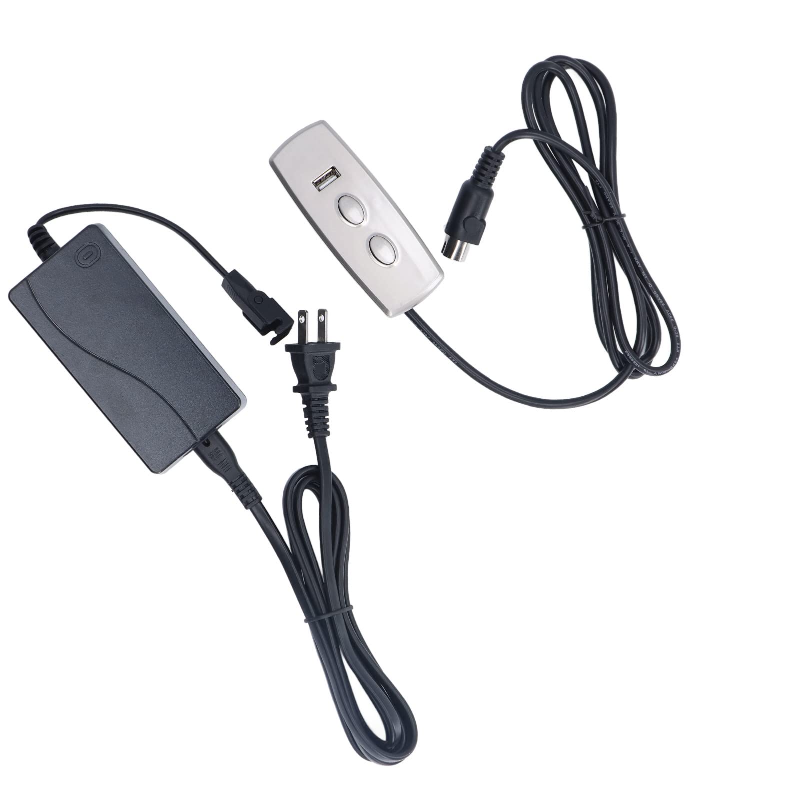 GLOGLOW Electric Recliner Controller - Easy Installation, US Plug 100-240V Lift Sofa Motor Controller for Electric Actuators & Wheelchairs | Perfect for Home Medical Care & Mobility Assistance