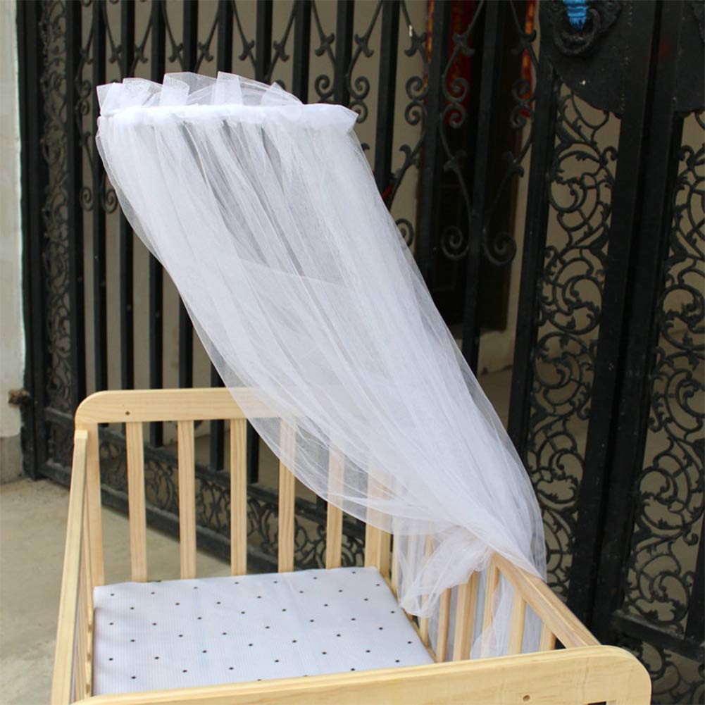 **Baby Crib Tent with Safety Canopy Netting - 1.6x4.2m Dustproof Mesh Cover for Infant Protection - Perfect for Nursery, Travel & Outdoor Use**