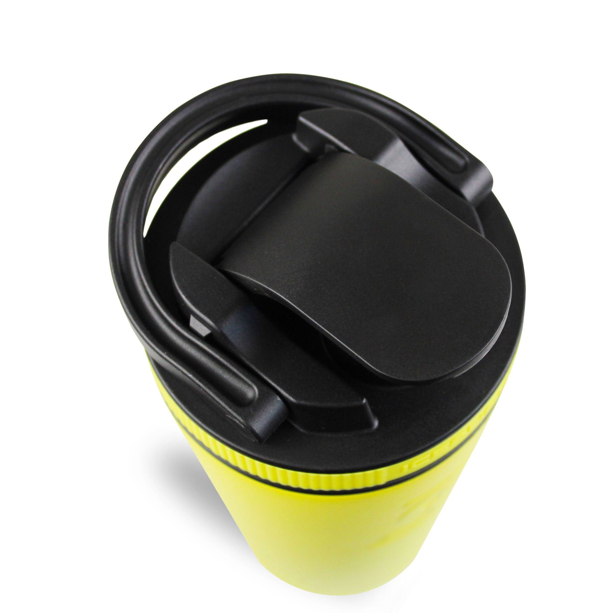 26oz Ice Shaker Matte Series Protein Shaker Bottle - Yellow | Leakproof Gym Water Bottle for Workouts, Protein Mixing & Sports Hydration