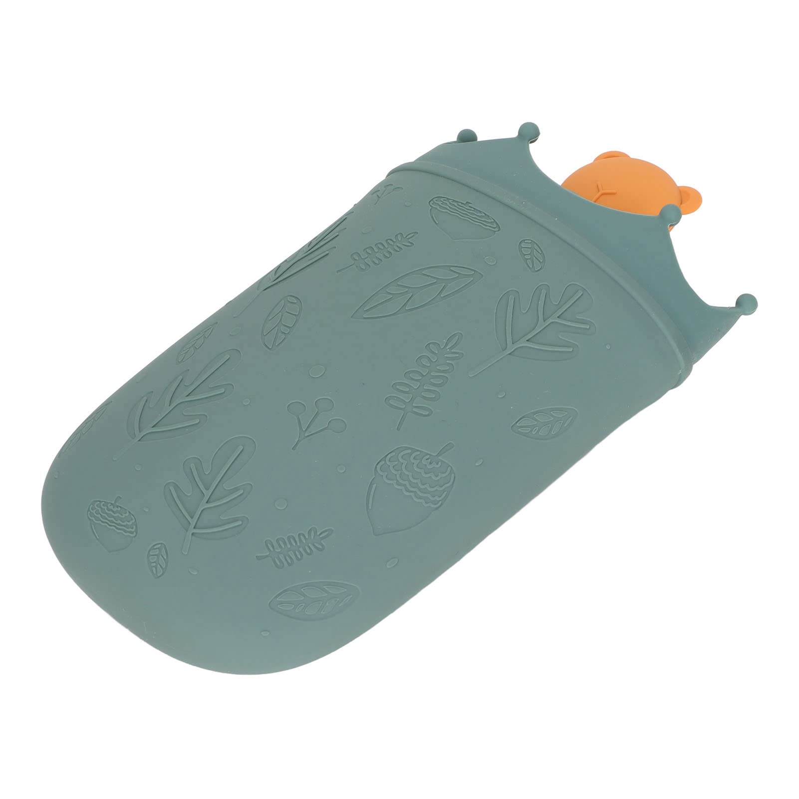 Premium Food-Grade Silicone Hot Water Bottle - Leakproof & High Temperature Resistant for Home, Office & Travel - Perfect for Pain Relief, Warmth & Comfort in Winter