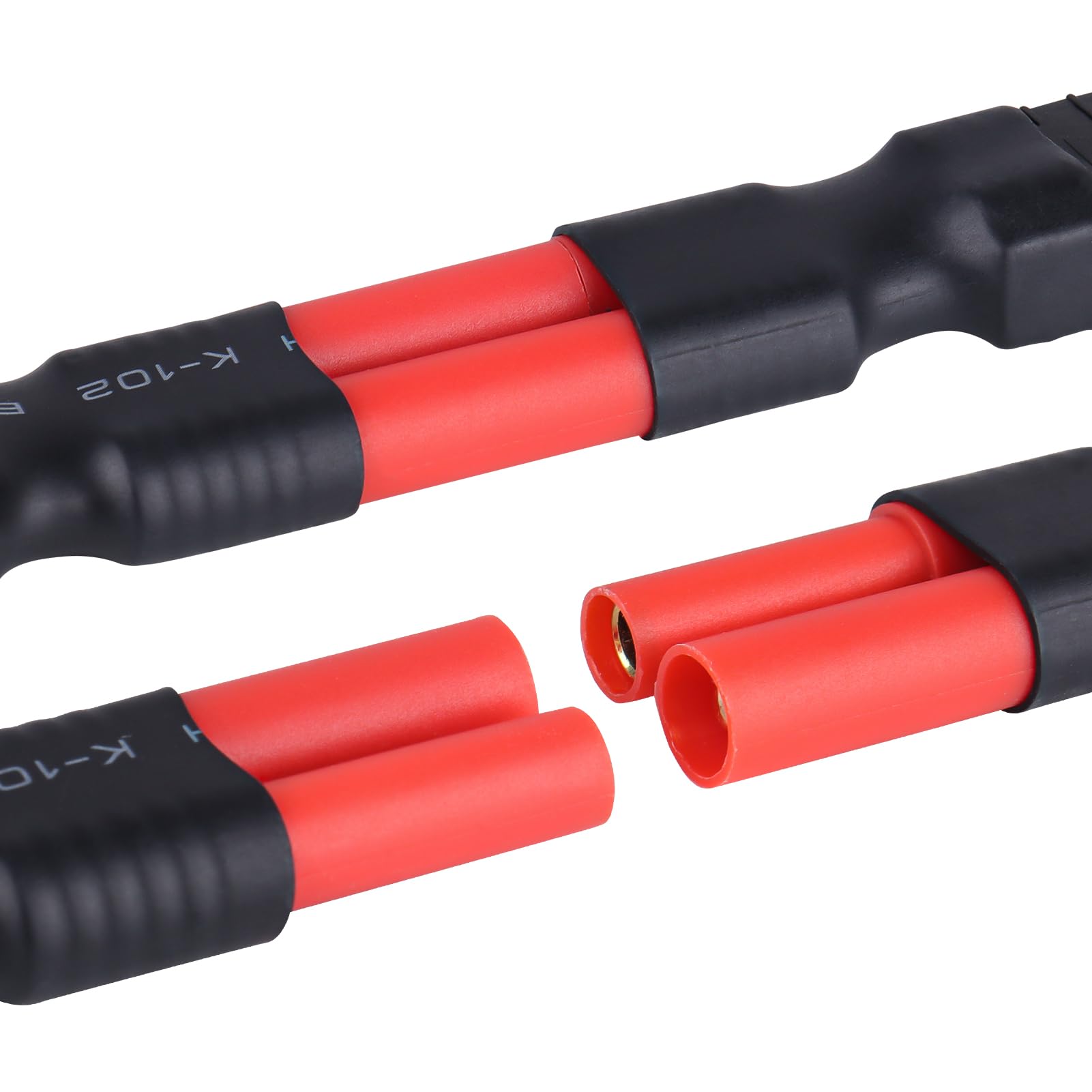 Hobbypark RC Battery Adapter Connector - TRX to HXT 4mm Banana Plugs for Traxxas & Redcat RC Cars | Compatible with Redcat Batteries | Perfect for RC Car Upgrades & Battery Replacement