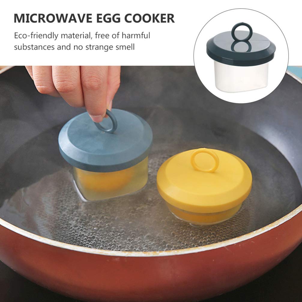 Hemoton 4-Piece Silicone Egg Bite Molds Set - Star & Heart Shaped Steamer for Instant Pot, Pressure Cooker & Microwave - Includes Free Silicone Basting Brush - Perfect for Meal Prep, Keto & Low-Carb Breakfasts
