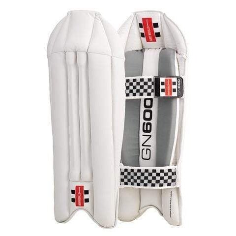 Gray Nicolls 600 Cricket Wicketkeeping Leg Guards - Professional Grade Protection for Wicketkeepers | Perfect for Matches, Training & Practice Sessions