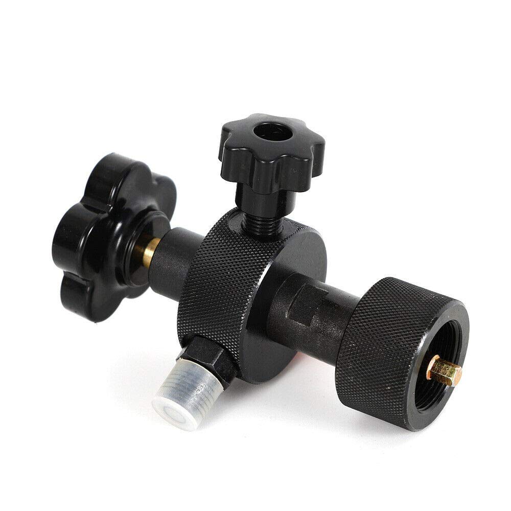 250Bar Hydraulic Accumulator Nitrogen Charging Kit with Fill Valve & Pressure Gauge - Professional Hydraulic System Maintenance Tool for Construction, Agriculture & Industrial Equipment