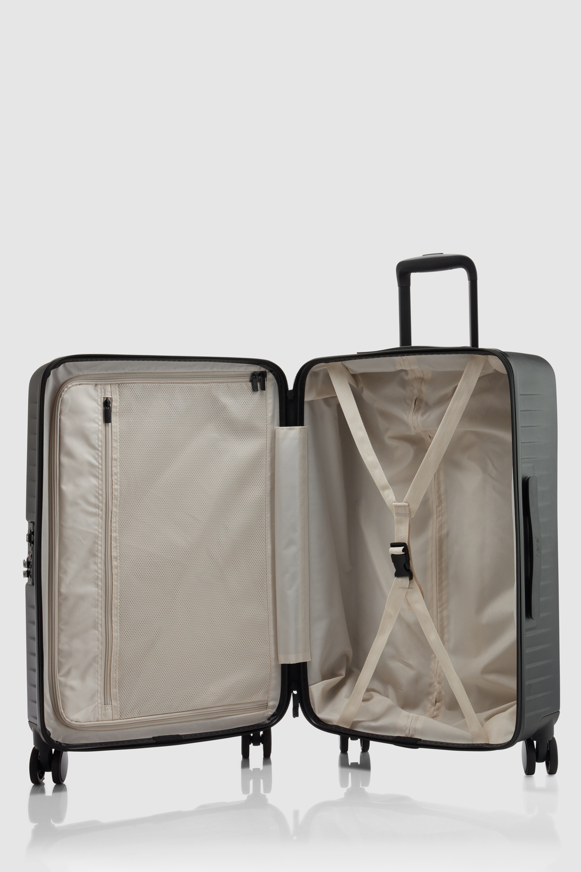 Venture Dual Open 76cm Luggage - Spacious Travel Suitcase for Business Trips & Vacations | Durable Lightweight Check-in Suitcase with Smooth Wheels