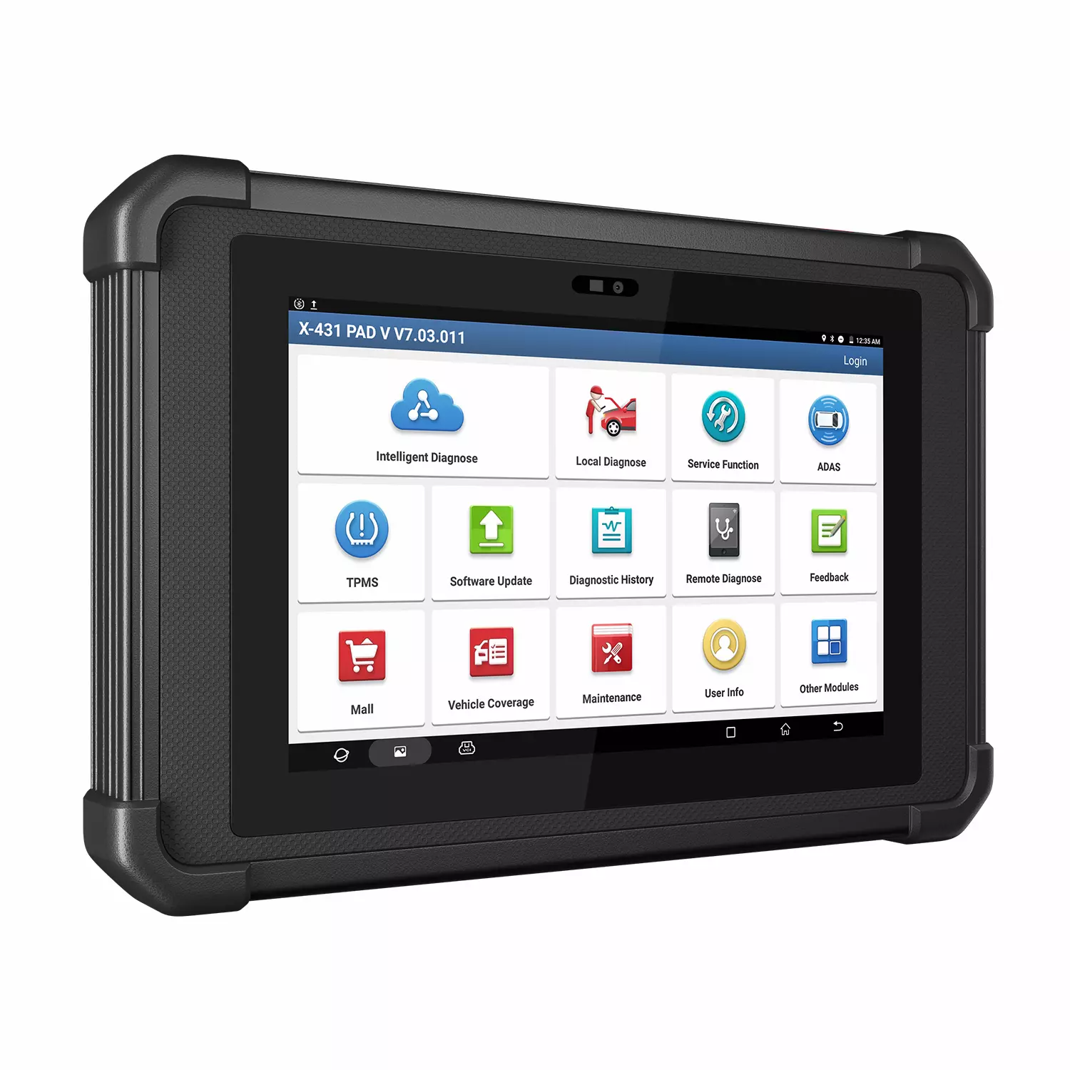 Launch X431 PAD V 2025 - Professional Automotive Diagnostic Scanner with Bi-Directional Control, J2534/DPDU/RP1210, CAN FD & DOIP Support | ECU Coding, Topology Mapping | Heavy Duty Trucks & EVs Compatible | 60+ Reset Functions | Ideal for Mechanics & Fleet Maintenance