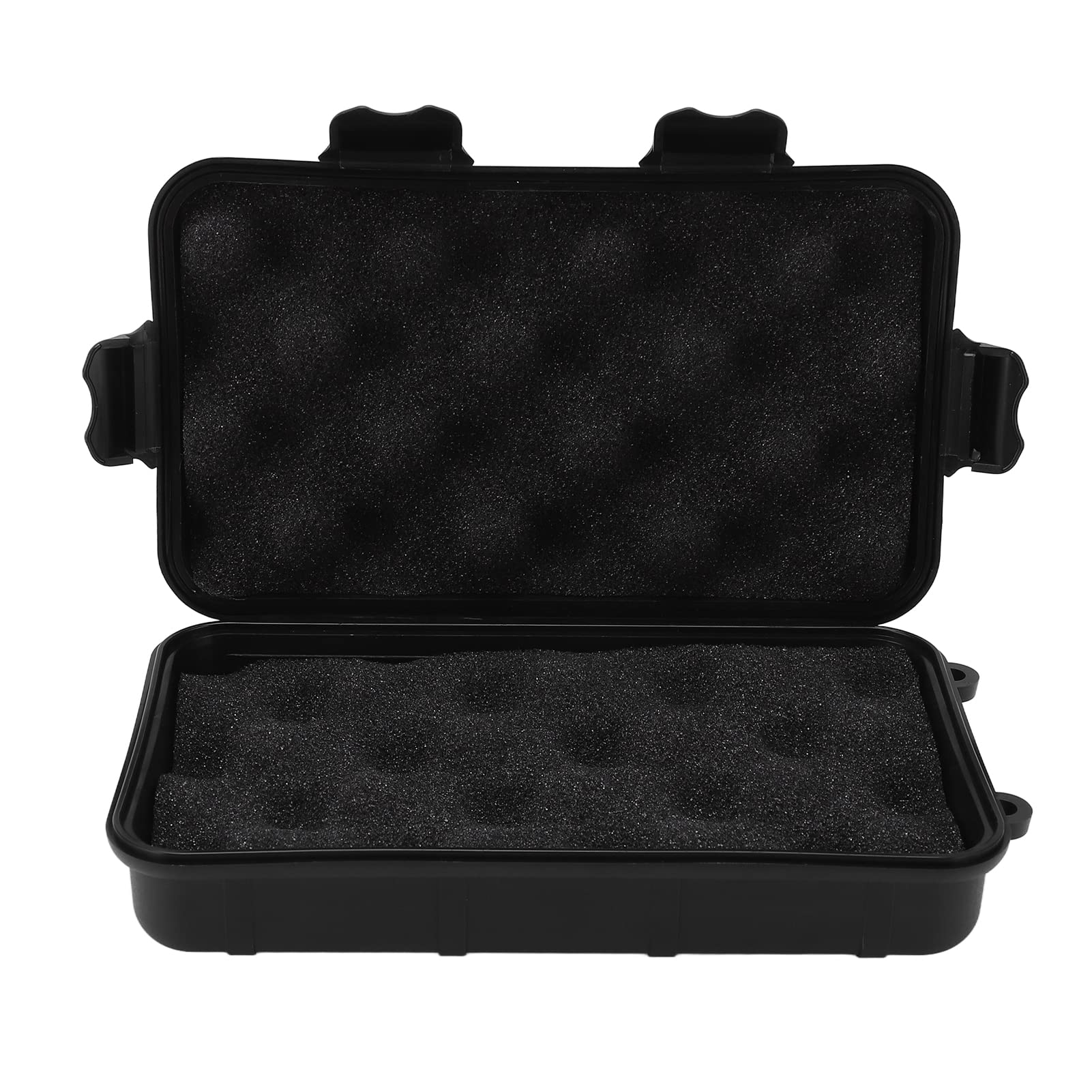 Alomejor Waterproof Fishing Tackle Box - Shockproof & Pressure Resistant Plastic Storage Container for Fishing Gear, Camping Equipment & Survival Supplies | Perfect for Outdoor Adventures, Boat Trips & Emergency Preparedness