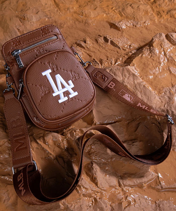 MLB Los Angeles Dodgers Mini Crossbody Bag for Women - Stylish Baseball Fan Accessory for Game Day, Travel & Casual Outings