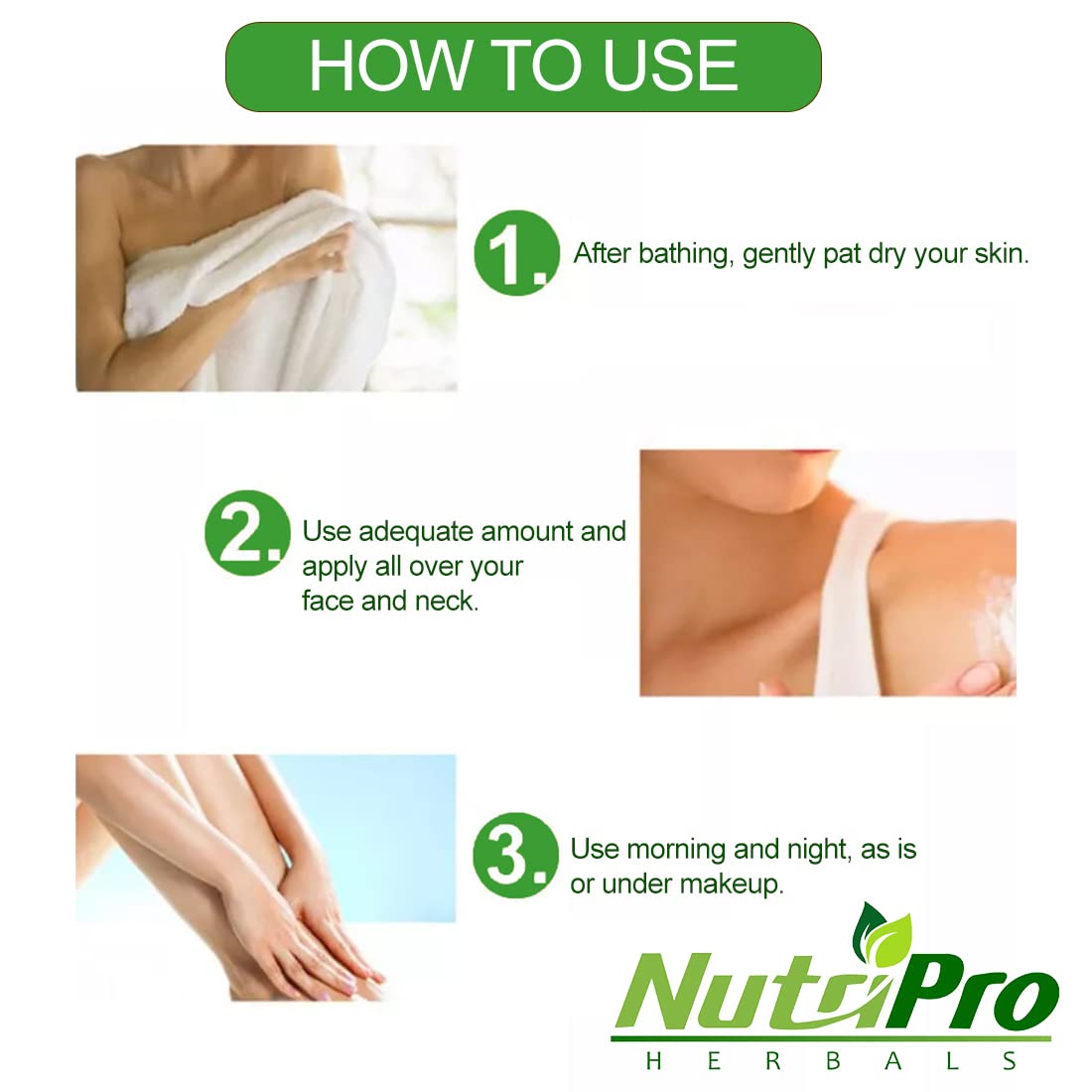 NutriPro Honey & Almond Face & Body Moisturizer with Wheat Germ Oil - Non-Sticky Hydrating Lotion for Women & Men | Paraben & Silicone Free | Deep Nourishing for Dry Skin | Perfect for Daily Use, After Shower & Night Care (120ml)