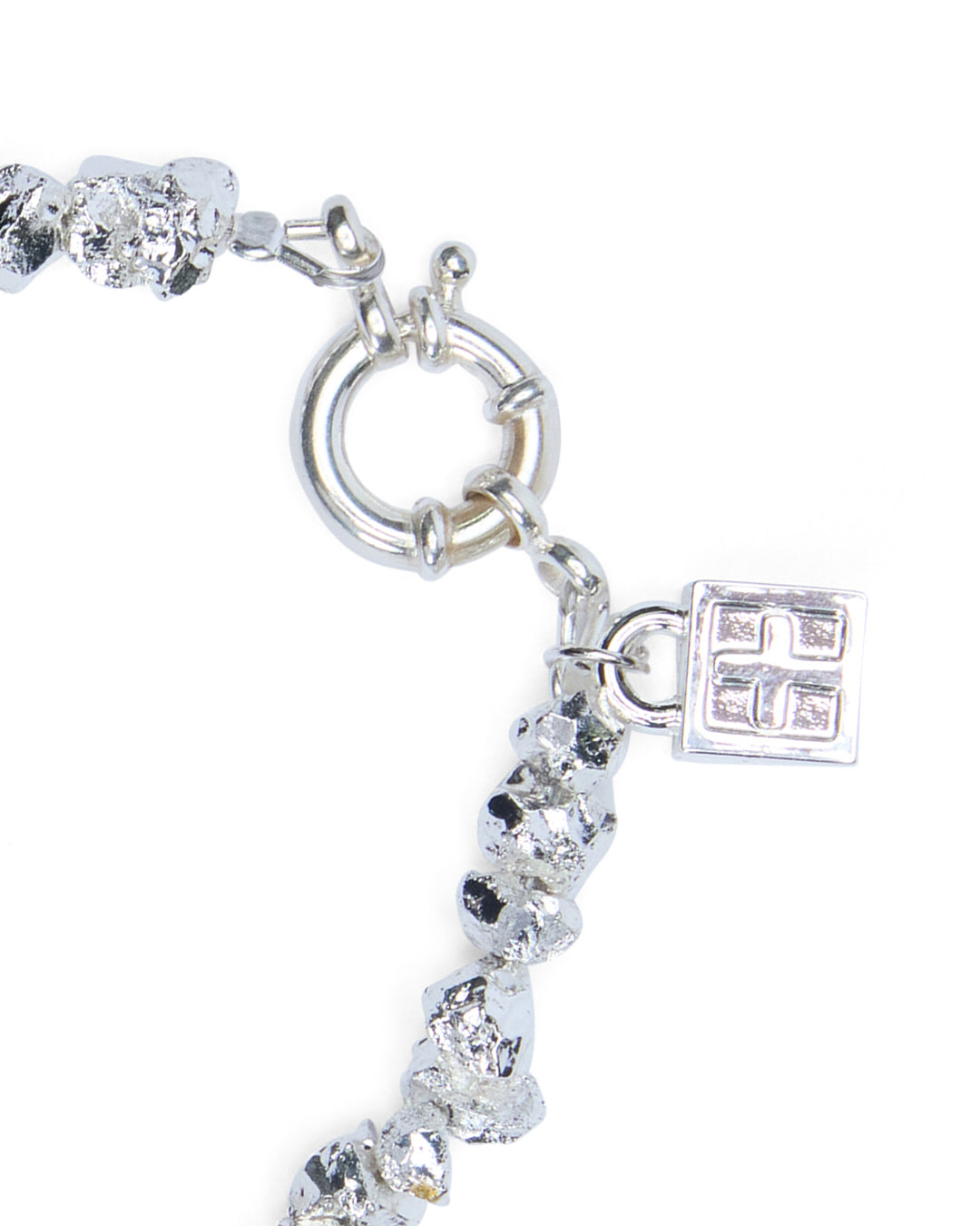 Uncut Silver Bracelet for Women - Handmade Sterling Silver Jewelry - Boho Chic Accessories for Everyday Wear & Special Occasions